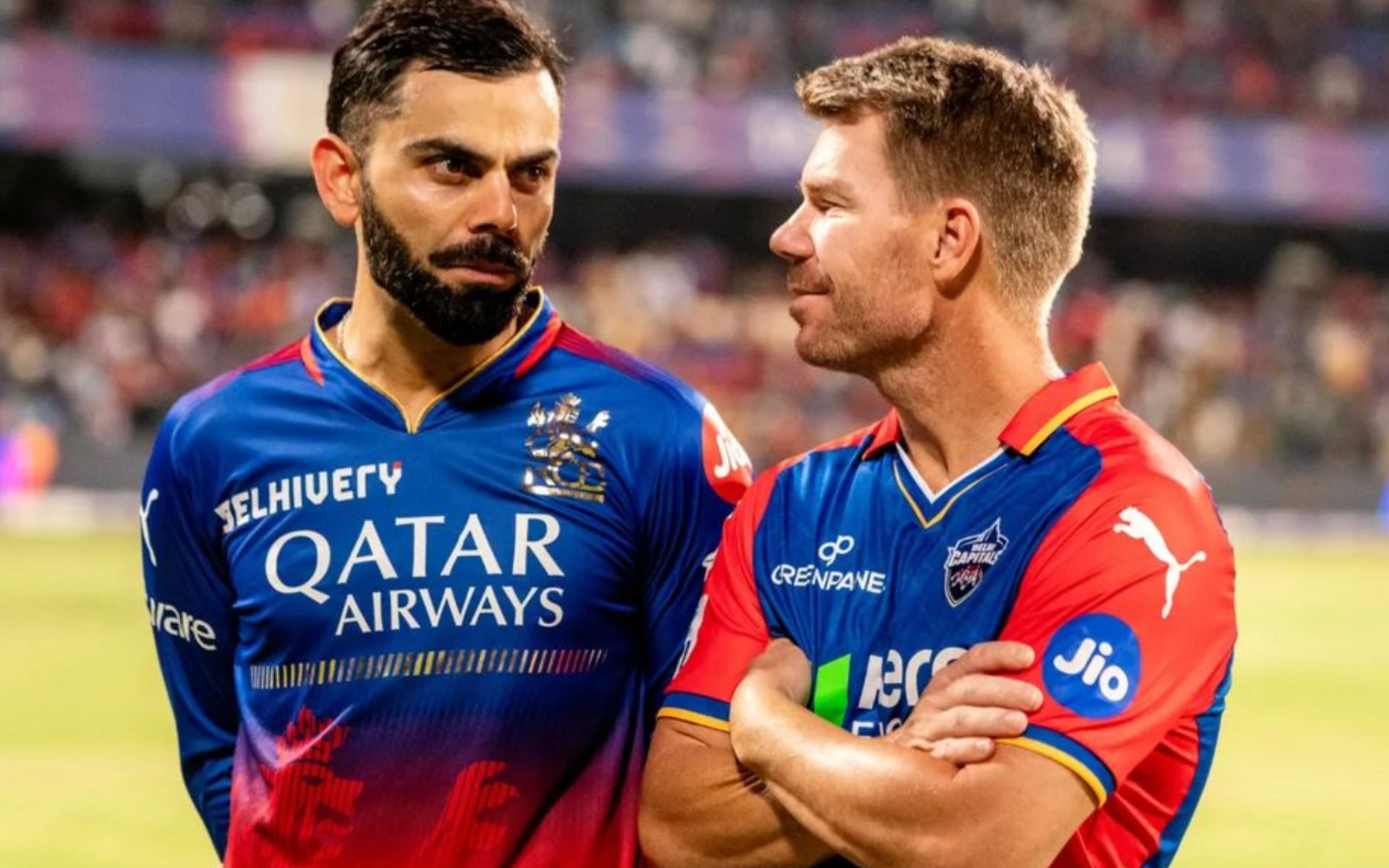 'Few Games, Runs and..': Warner's Heartfelt Exchange With Virat Kohli Post RCB vs DC Game